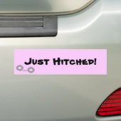 "Gewoon geHiterd!" Bumpersticker (Op auto)