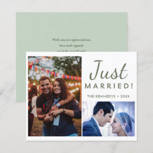 Gewoon gehuwd 2 Foto Green Wedding Announding