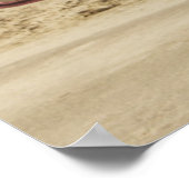 Gewoon gehuwd bord en surfboard poster (Hoek)