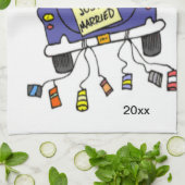 Gewoon gehuwde auto theedoek (Gevouwen)