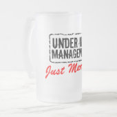 Gewoon gehuwde bier mok | Nieuw beheer (Voorkant links)