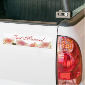 Gewoon gehuwde Bumpersticker (Op Truck)
