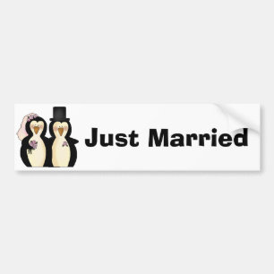Gewoon gehuwde Bumpersticker