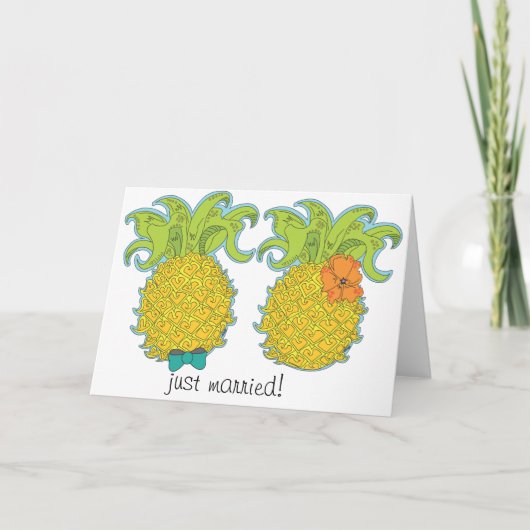 Gewoon gehuwde Kaart (Voorkant)