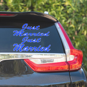 GEWOON GEMARRIEERDE XL-Stickers (2) - BLUEBERRY BL Sticker