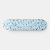 Gewoon Genoteerd Blauw Skateboard (Horizontaal)