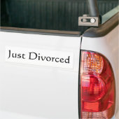 Gewoon gescheiden bumpersticker (Op Truck)