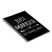 Gewoon getrouwd 30 jaar geleden. notitieboek (Rechterzijde)