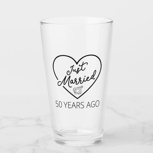Gewoon getrouwd 50 jaar geleden III Glas (Voorkant)