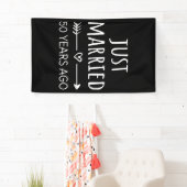 Gewoon getrouwd 50 jaar geleden... spandoek (Insitu)