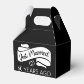 Gewoon getrouwd 60 jaar geleden V Bedankdoosjes (Achterkant)