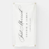 Gewoon getrouwd auto banner receptie decoratie tek (Verticaal)