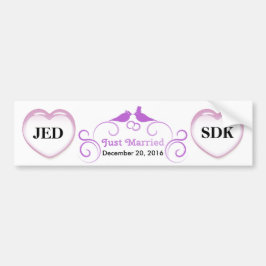 Gewoon getrouwd -  bumpersticker