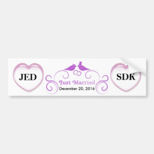 Gewoon getrouwd - bumpersticker