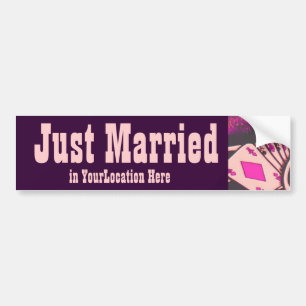 Gewoon getrouwd Casino Gambler Bumpersticker