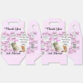 Gewoon getrouwd dank u bruiloft gunst box bedankdoosjes (Ongevouwen)