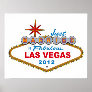 Gewoon getrouwd in Fabulous Las Vegas 2012 Vegas S Poster