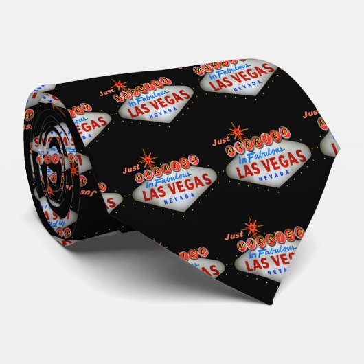 Gewoon getrouwd in Las Vegas Stropdas (Opgerold)