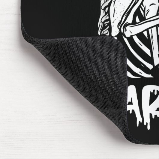 Gewoon getrouwd met Halloween Skeleton Bride en we Muismat (Hoek)