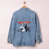 Gewoon getrouwd vrouwen denim jas denim jacket (Hangar)