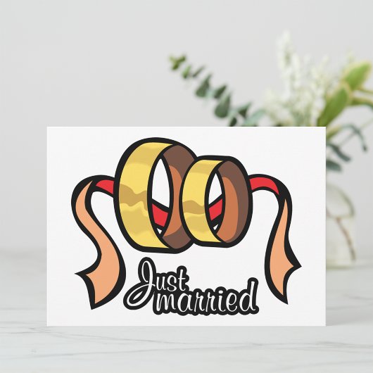 Gewoon getrouwde uitnodigingen