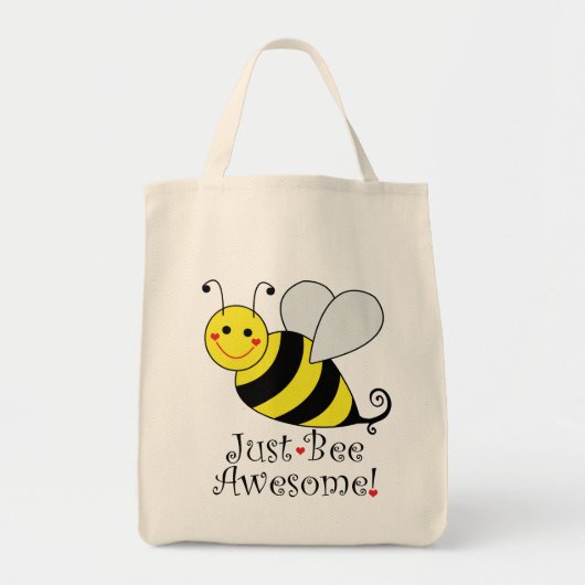 Gewoon Geweldige bijenborrel Tote Bag (Voorkant)