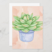 Gewoon gezegde hallo kaart (Voorkant / Achterkant)