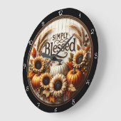 Gewoon gezegende Herfst oogst Grote Klok (Hoek)