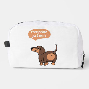 Gewoon glimlachen, gratis foto toilettasje