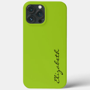 Gewoon groene achtergrond iPhone 13 pro max hoesje