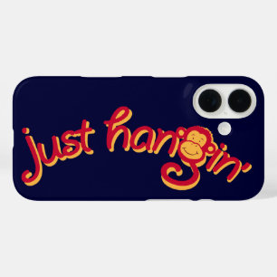 Gewoon hangend rood/geel logo hoesje