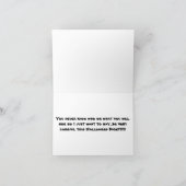 GEWOON *HANGING UIT* NA ALLE HALLOWEE KAART (Binnen)