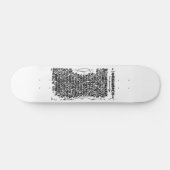Gewoon "Heart Sutra Shakyo" Deck Skateboard (Horizontaal)