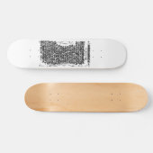 Gewoon "Heart Sutra Shakyo" Deck Skateboard (Horizontaal)