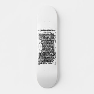 Gewoon "Heart Sutra Shakyo" Deck Skateboard