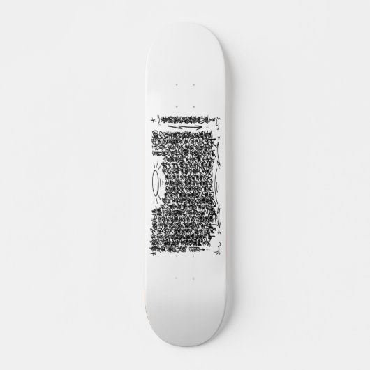 Gewoon "Heart Sutra Shakyo" Deck Skateboard (Voorkant)