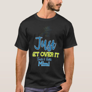 Gewoon het grappige spoor overnemen en veldomicili t-shirt