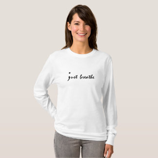 Gewoon het semicolon Mental Health Awareness T-shirt