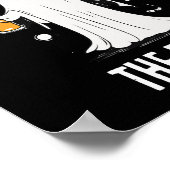 Gewoon hier voor de Boos Funny Ghost Halloween Poster (Hoek)