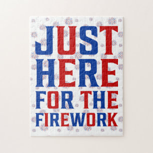Gewoon hier voor het vuurwerk grappig voor een paa legpuzzel