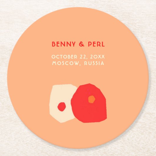 Gewoon houden van Paper Onderzetter (Voorkant)