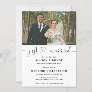 Gewoon huwelijkskoninklijke aanmaning kaart