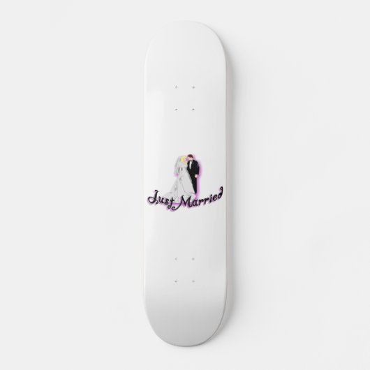 Gewoon huwelijksweddenschap skateboard (Voorkant)