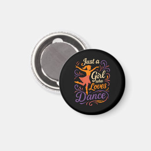 Gewoon iemand die van dansen houdt dansen magneet