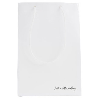 Gewoon iets middelgroot geschenkzakje. medium cadeauzakje