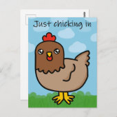 Gewoon in postcrossing briefkaart (Voorkant / Achterkant)