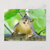 Gewoon inchecken briefkaart (Voorkant)