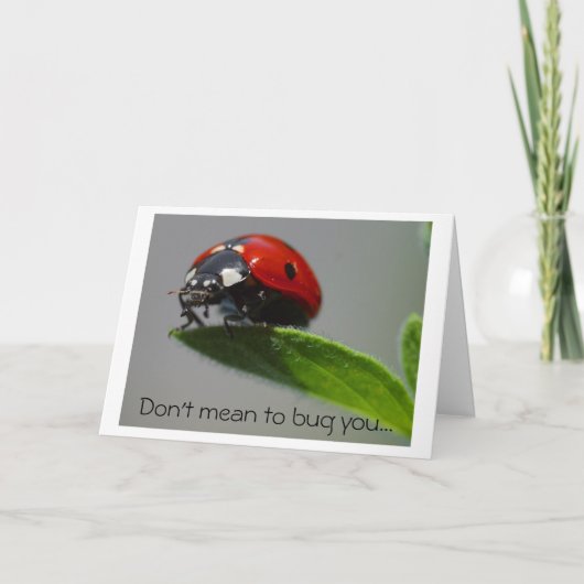 Gewoon inchecken kaart (Voorkant)