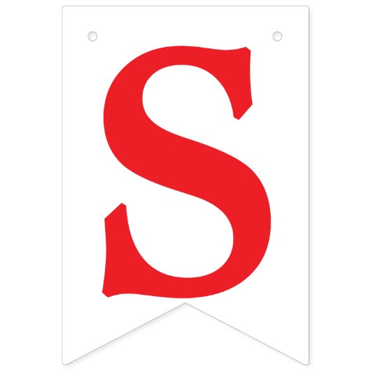 GEWOON INGESTELDE, rode tekst - hart, ring, en Pij Vlaggetjes (Derde vlag)