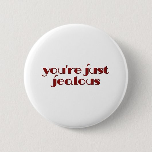 Gewoon jaloezieke Button (Voorkant)